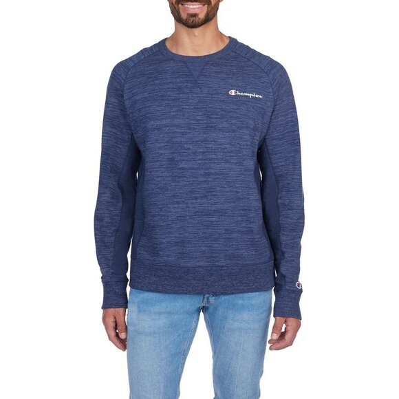 NEW Men's Champion Crewneck Sweater | Blue - Picture 1 of 3